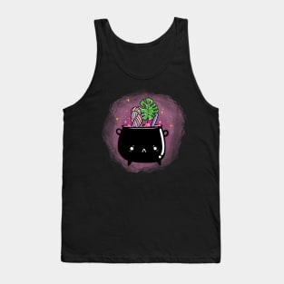 Crochet witch cauldron Tank Top